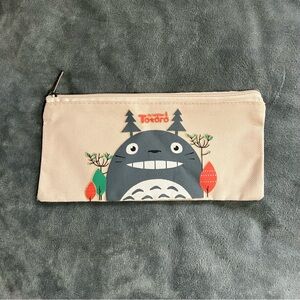 My Neighbor Totoro Beige Zip Carry case